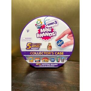 Zuru 5 Surprise‎ Mini Brands Collector's Case Series 3 5 Exclusive Minis Inside